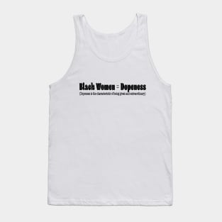 Black Women are Awesome Tank Top